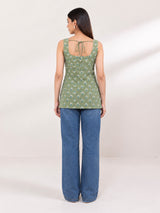 PANNA CUT SLEEVES KURTI