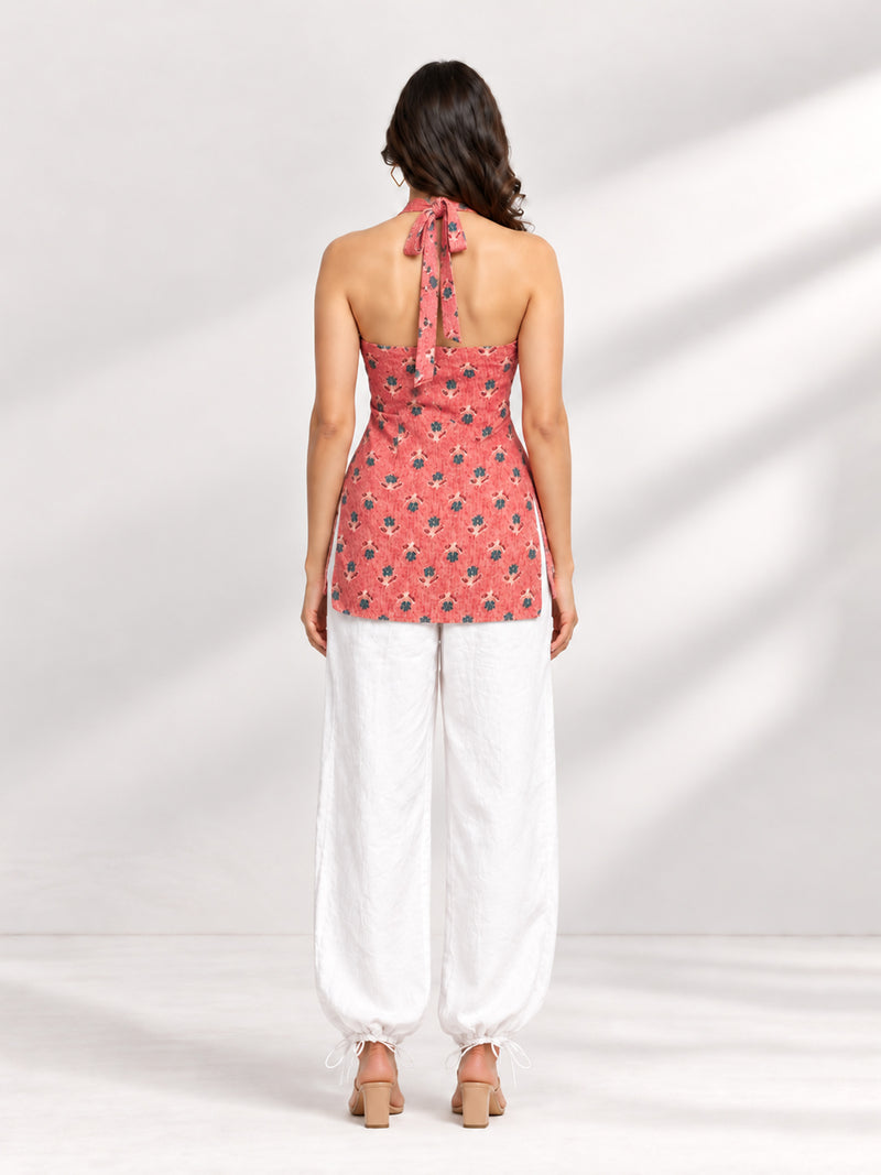 RANI HALTER NECK KURTI