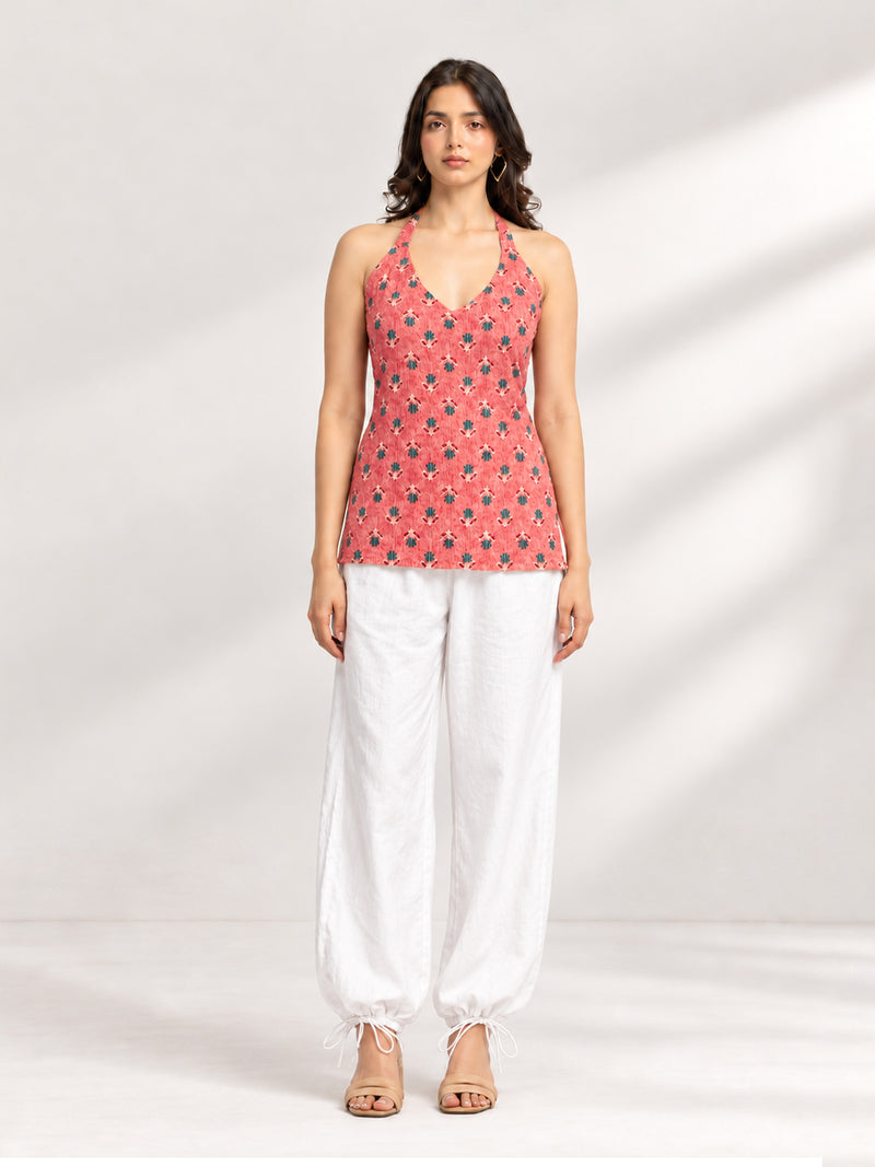 RANI HALTER NECK KURTI