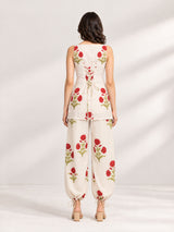 NAQSH KURTI & BALLOON PANTS SET