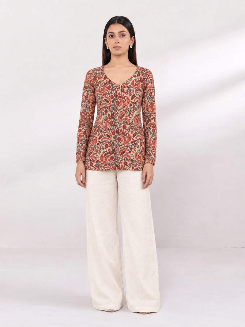 IRA FULL SLEEVES KURTI
