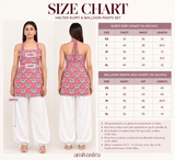 INAYA HALTER NECK KURTI & BALLOON PANTS SET