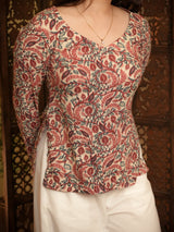 IRA FULL SLEEVES KURTI