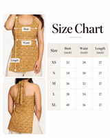 KANAK HALTER NECK KURTI