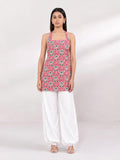 INAYA HALTER NECK KURTI & BALLOON PANTS SET